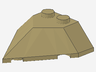 Lego Keil, 4 x 4 (22391) spitz