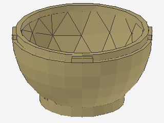 Lego Container 4 x 4 x 1 2/3 (24130) facettiert