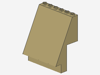 Lego Paneele 4 x 6 x 6 (30156) Schräge