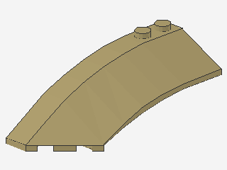 Lego Keil 8 x 3 x 2 (41750) offen, links
