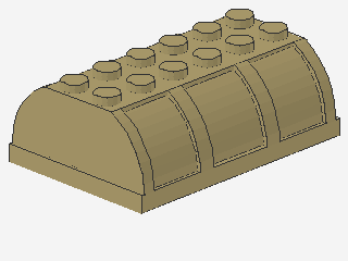 Lego Truhendeckel 4 x 6 x 1 2/3 (4238)