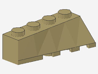 Lego Keil 4 x 2 (43721) Schräge, links