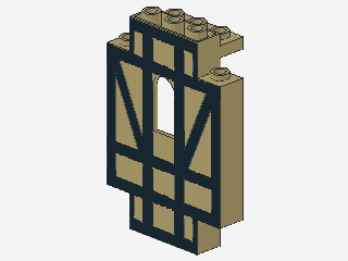 Lego Paneele, dekoriert